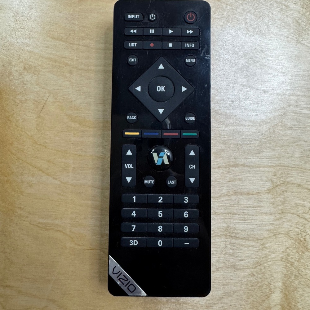 Vizio XRT510 Smart TV Remote Control QWERTY Keyboard KWR600010/01 *Missing Lid*